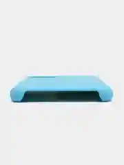 Голубой silicone Case чехол для iPhone 7 8 Plus, SE, XR, 11 Pro Max, 12 Pro Max без Logo