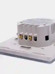 Белый умный выключатель, с Алисой и Марусей, сенсорный, с Wi-Fi