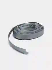 Серый косая бейка, атласная, длина 10 м, ширина 1,5 см