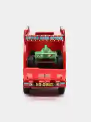 Красный игрушка автовоз с машинкой