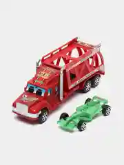 Красный игрушка автовоз с машинкой