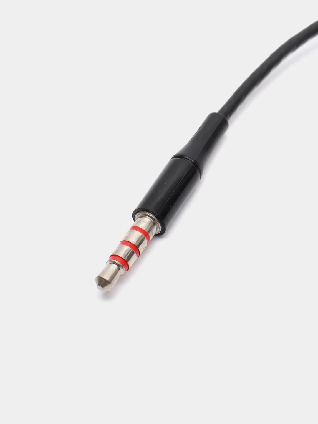 Черный проводные наушники с микрофоном для iPhone