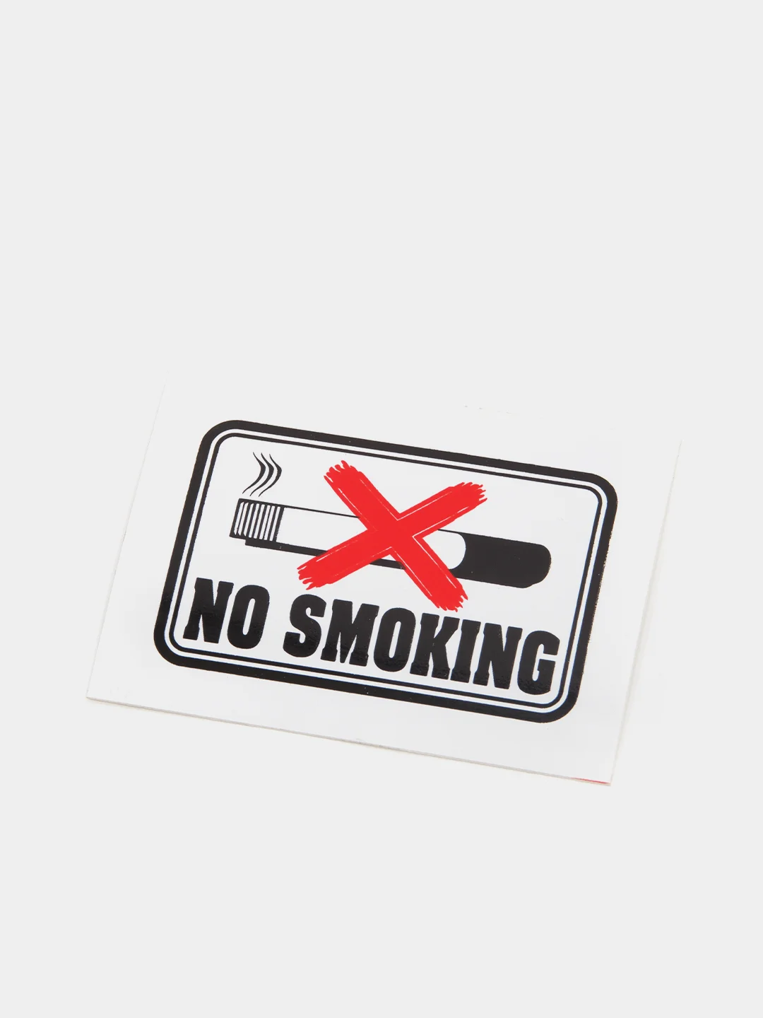 Алый наклейка NO SMOKING