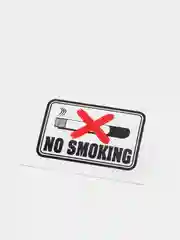 Алый наклейка NO SMOKING