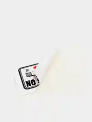 Алый наклейка NO SMOKING