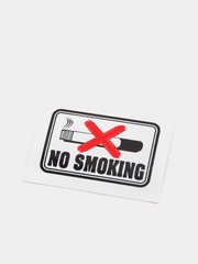 Наклейка NO SMOKING