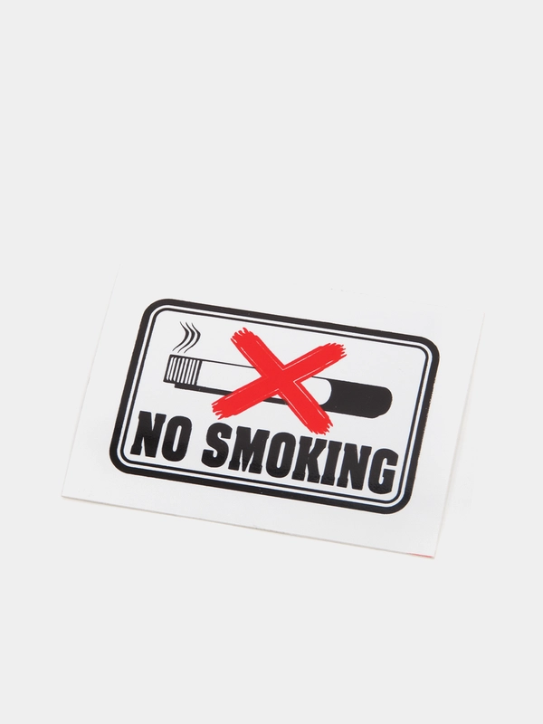 Наклейка NO SMOKING