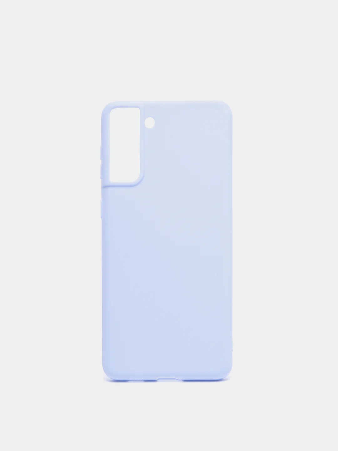 Светло-синий чехол для Samsung S21 Plus цветной матовый