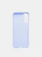 Светло-синий чехол для Samsung S21 Plus цветной матовый