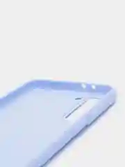 Светло-синий чехол для Samsung S21 Plus цветной матовый