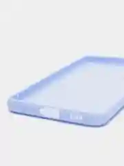 Светло-синий чехол для Samsung S21 Plus цветной матовый
