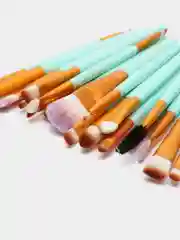 Мятный набор кистей для макияжа MAANGE 20 шт., кисти для макияжа в наборе