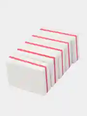 Белый баф мини для ногтей, 100 / 180 грит