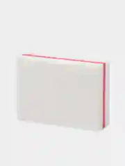 Белый баф мини для ногтей, 100 / 180 грит