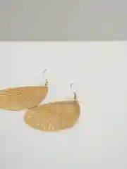 Золотой серьги-паутинка ажурные