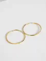 Серьги-кольца золотые