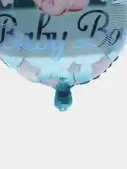 Голубой фольгированный шар Baby girl / Baby boy