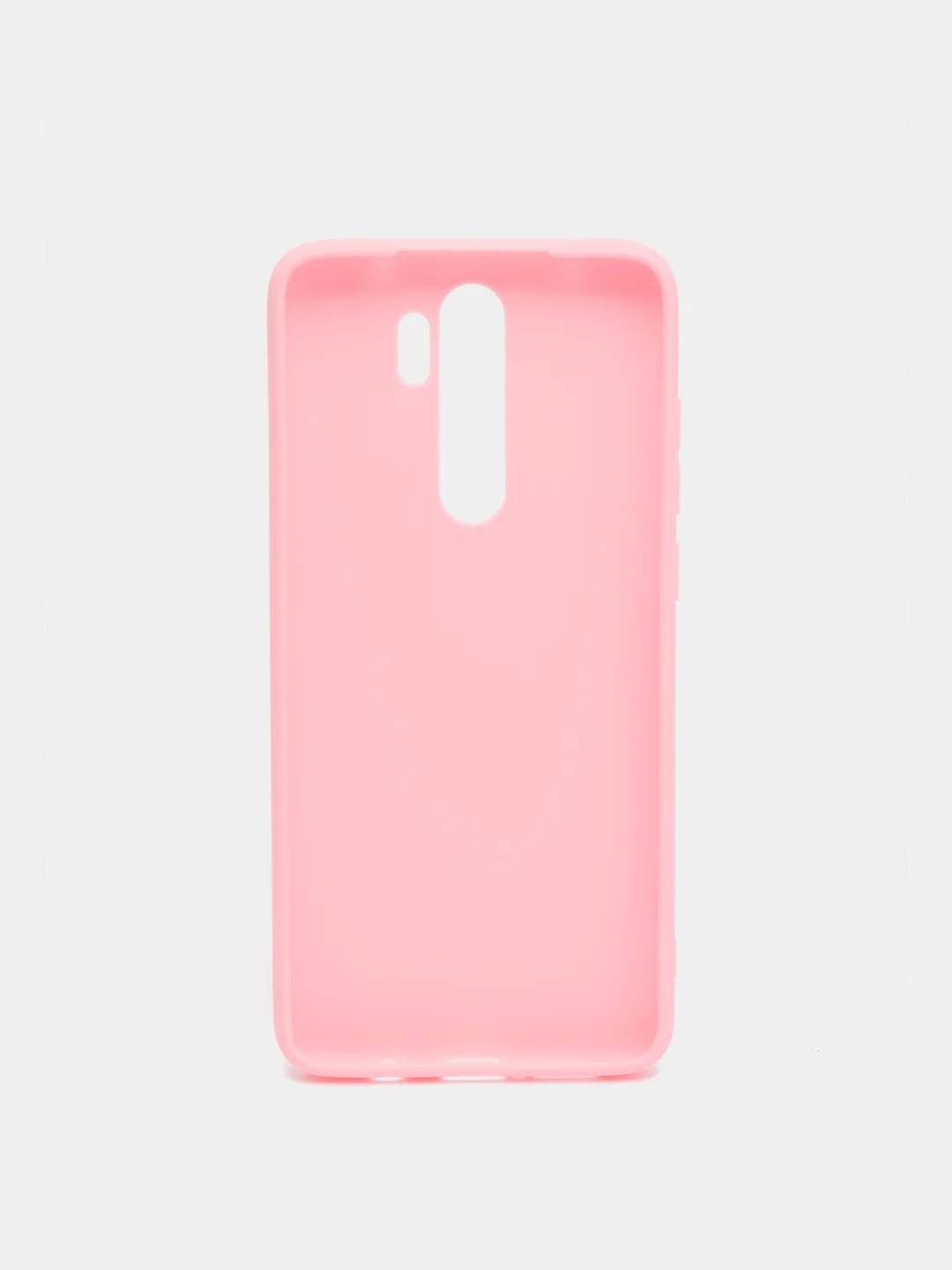 Розовый чехол для Xiaomi Redmi Note 8 Pro (Сяоми Редми Нот 8 Про / Ноут), прозрачный