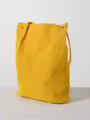 Белый женская сумка шоппер вельветовая