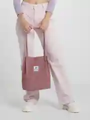 Красный женская сумка шоппер вельветовая
