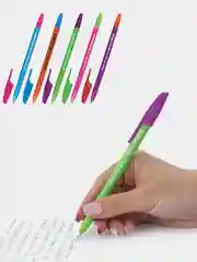 Синяя шариковая ручка