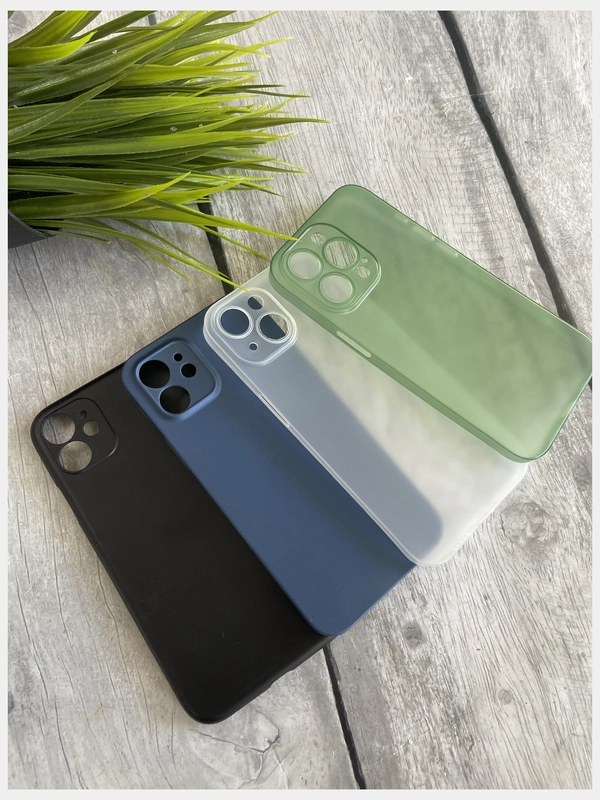 Ультратонкий чехол для iPhone 7/8/ SE.7+/8+.X.XR.11. 12.12Pro.12mini 13.13Pro, 14 тонкий