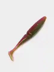 Тёмно-зелёный приманка мягкая Sawamura OneUp Shad 4 дюйма