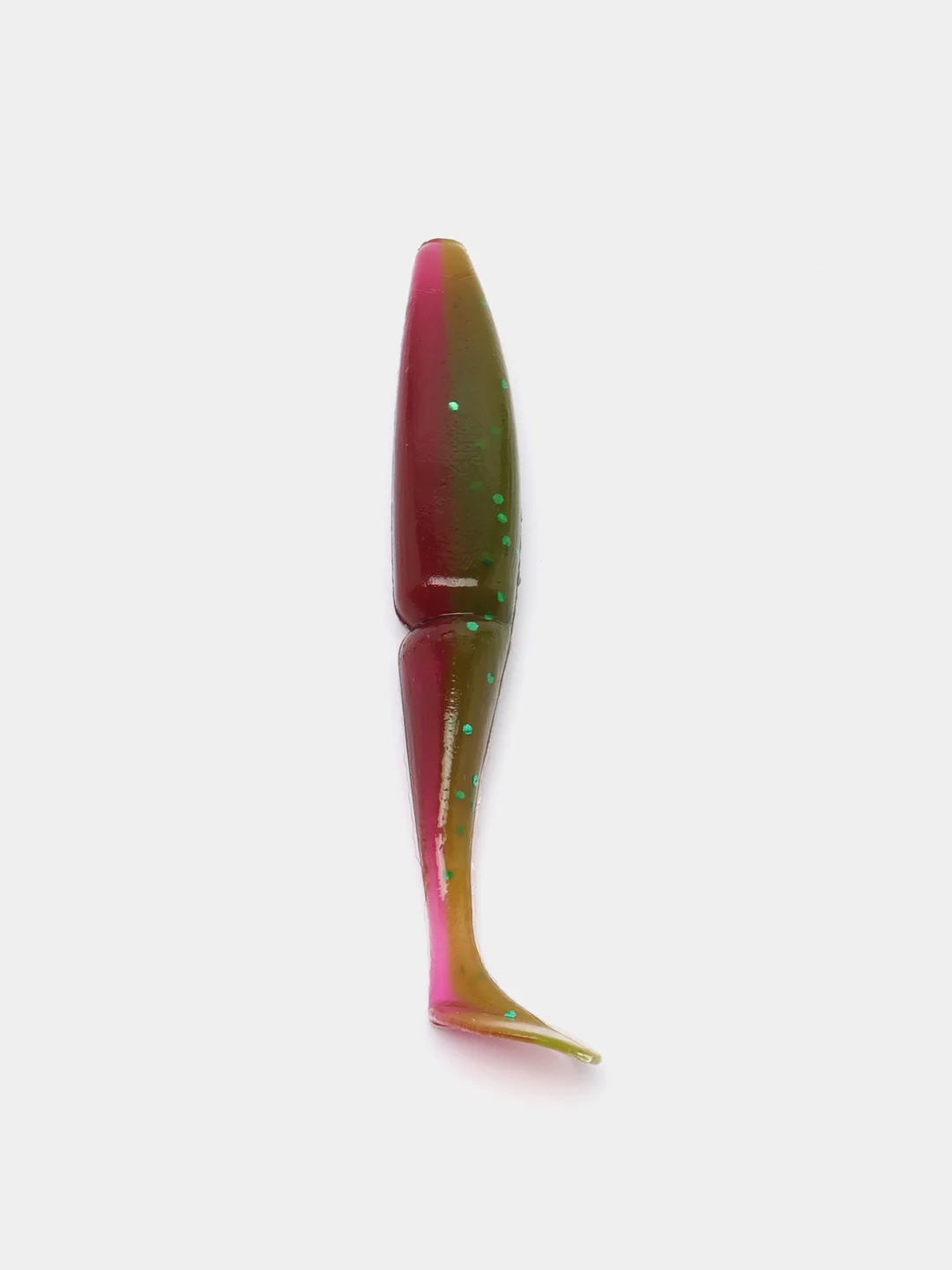 Тёмно-зелёный приманка мягкая Sawamura OneUp Shad 4 дюйма