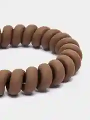 Тёмно-коричневый резинка-пружинка для волос, 3,5 см