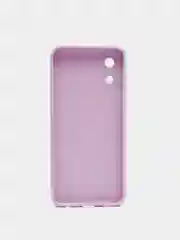 Сиреневый силиконовый чехол для Samsung Galaxy A03 core (Самсунг Галакси А03 Кор)