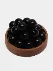 Черный бусины имитация под жемчуг