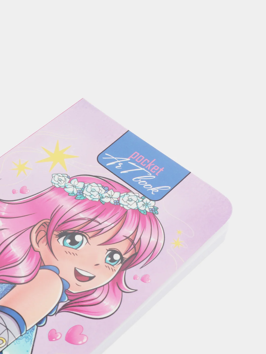 Песочный хаки скетчбук MyArt Pocket Artbook, А6, без линовки, 100 г/м2, 80 листов. Проф-Пресс