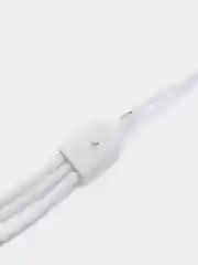 Белый кабель для зарядки Type-c, Micro USB, Lightning USB, 3 в 1
