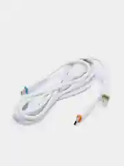 Белый кабель для зарядки Type-c, Micro USB, Lightning USB, 3 в 1
