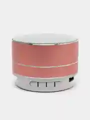 Розовый портативная Bluetooth-колонка с подсветкой Mini Speaker А10