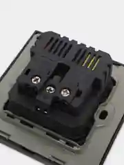 Черный розетка USB с двумя портами