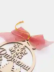 Елочное украшение, с пожеланиями