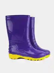 Фиолетовый сапоги детские резиновые Дарина