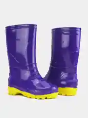 Фиолетовый сапоги детские резиновые Дарина