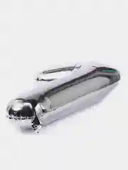 Серебряный воздушный шар цифра 100см золото, серебро