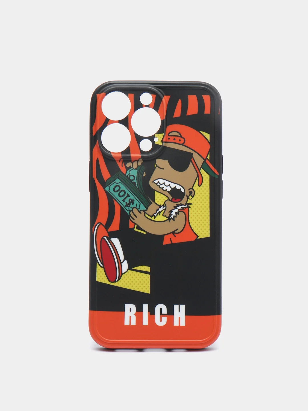 Алый чехол iPhone XR, 11, 11 Pro, 12, 12 Pro, 12 Pro max, 13, 13 Pro, 13 Pro Max с картинкой