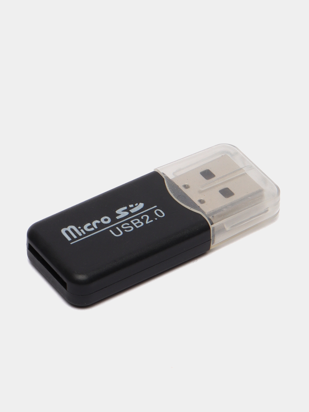 Картридер USB 2.0 Micro SD с адаптером для microsd/ Устройство чтения карт  памяти купить по цене 111 ₽ в интернет-магазине KazanExpress