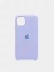 Лавандовый чехол Silicone Case для iPhone 11 12 mini 13Pro Max 6s 7+ 8Plus XS противоударный открытый