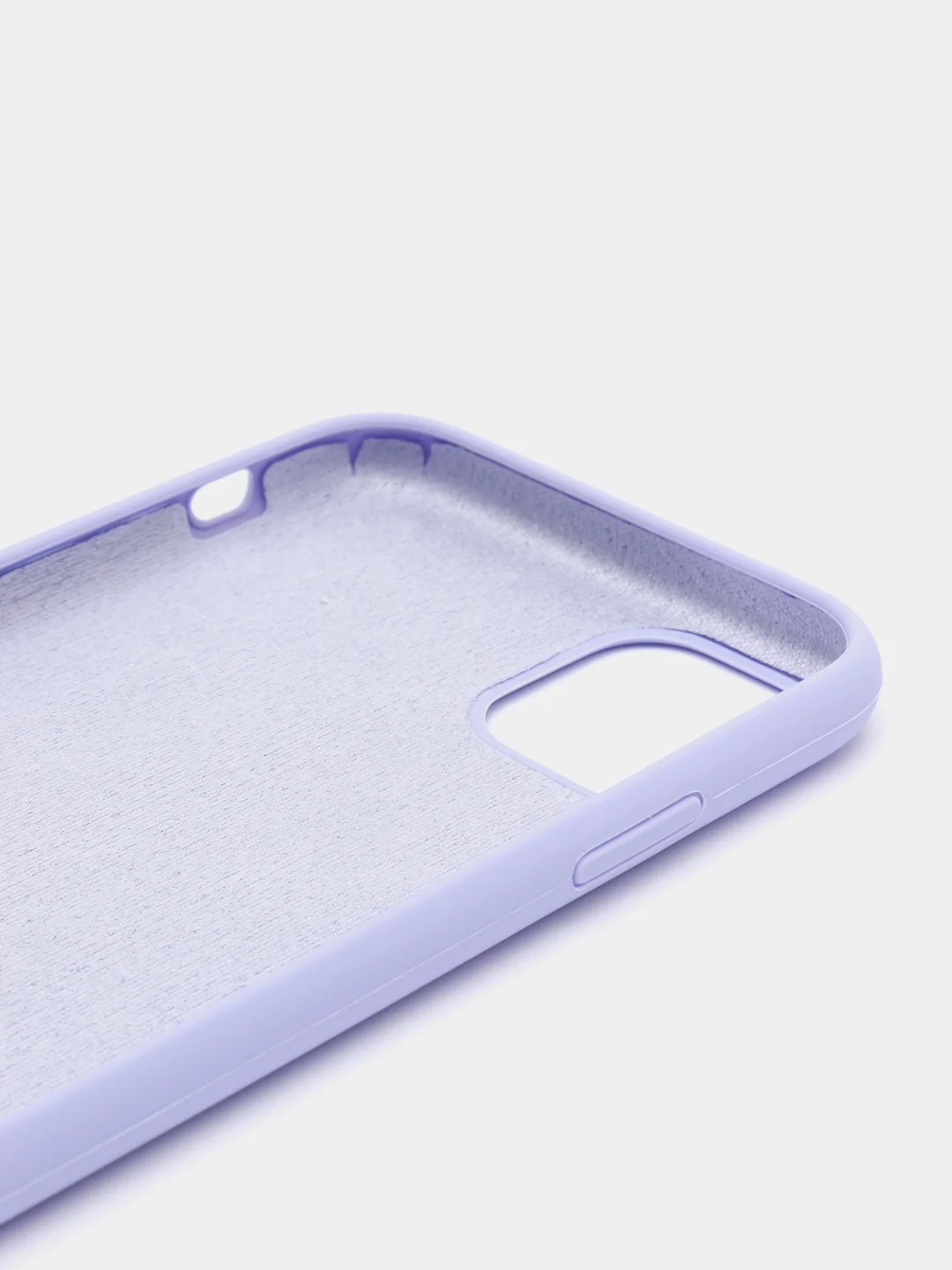 Лавандовый чехол Silicone Case для iPhone 11 12 mini 13Pro Max 6s 7+ 8Plus XS противоударный открытый