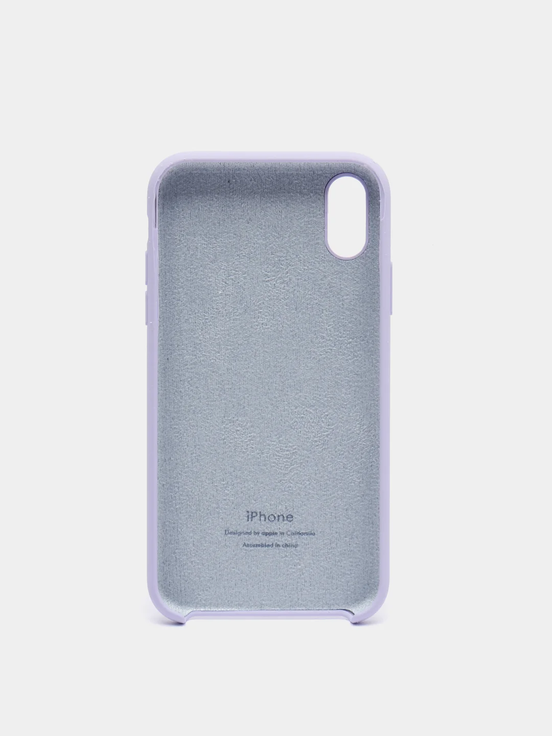 Лавандовый чехол Silicone Case для iPhone 11 12 mini 13Pro Max 6s 7+ 8Plus XS противоударный открытый