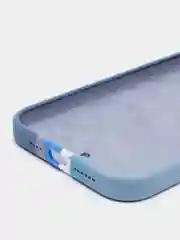 Синий чехол на iPhone 13 Pro, 13 Pro Max, разноцветный, Soft touch