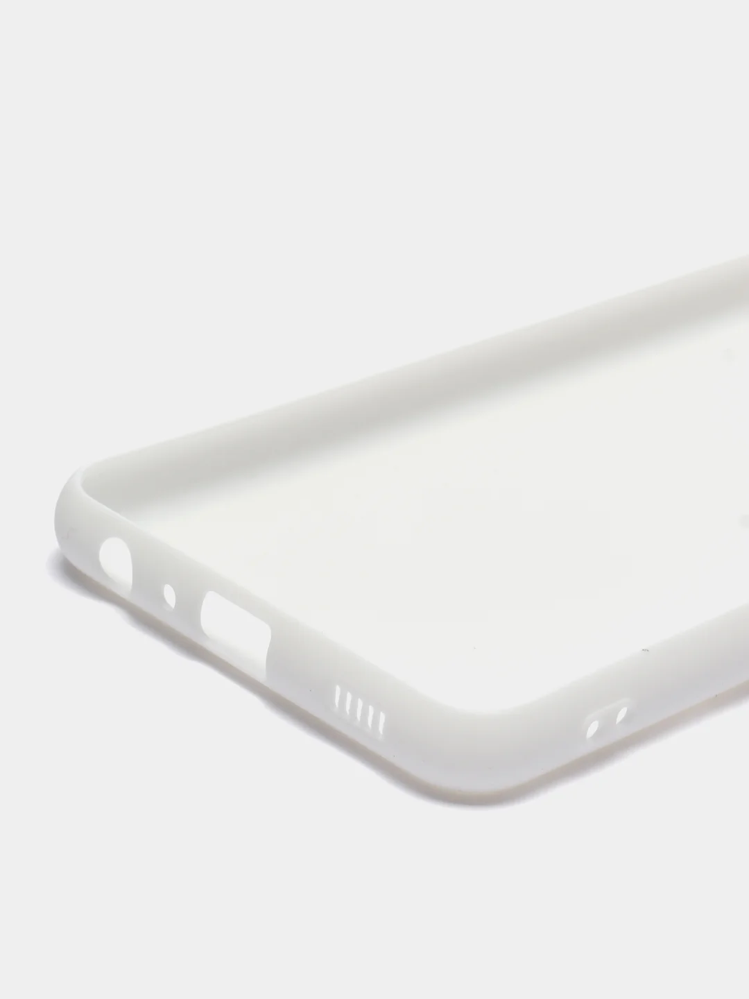 Белый чехол для Samsung A02S, A03S, A22 цветной
