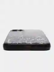 Черный чехол для Iphone 11 Pro Max с блестками силиконовый