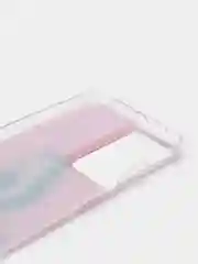 Алый чехол силиконовый с рисунком для Samsung Galaxy S21 Plus, S21 Ultra
