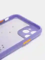 Лавандовый чехол для iPhone 11 Pro с блестками, силиконовый
